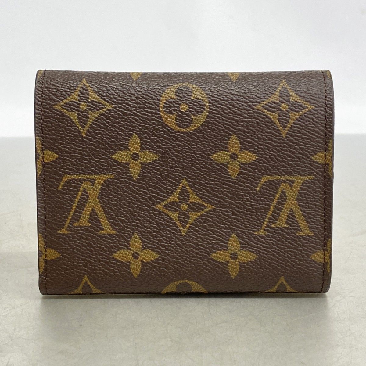 Louis Vuitton Trifold Wallet Monogram Portefeuille Victorine Fuchsia — view 5