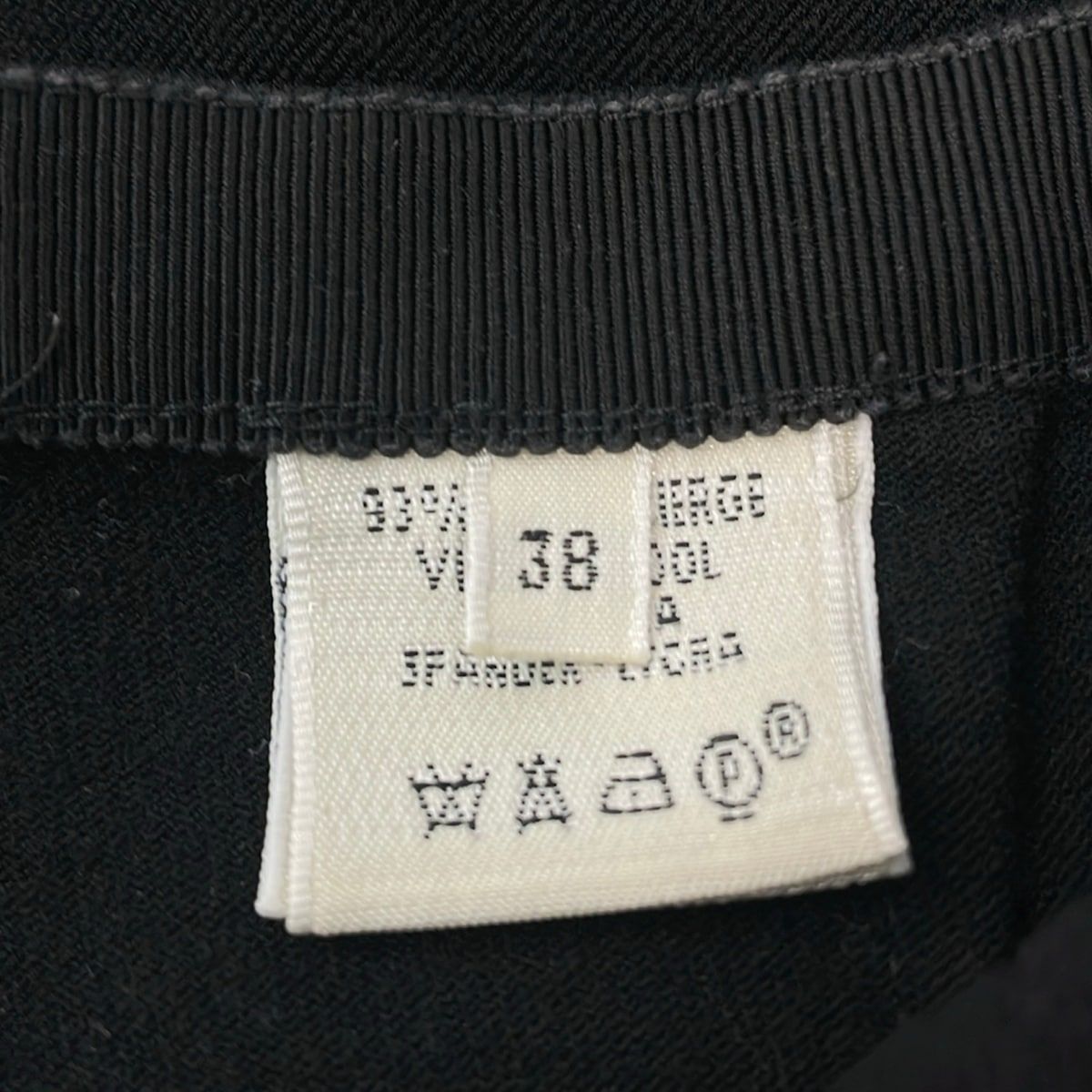 Hermes Pants 38 M Black Full Length — view 5