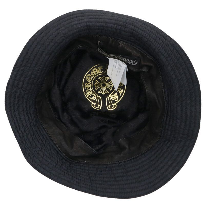 Chrome Hearts All Over Pattern Nylon Bucket Hat with Dagger — view 3