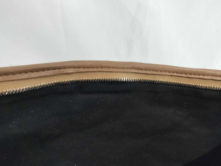 Balenciaga Clutch Bazaar Brown Leather Boa Second Silver — view 9