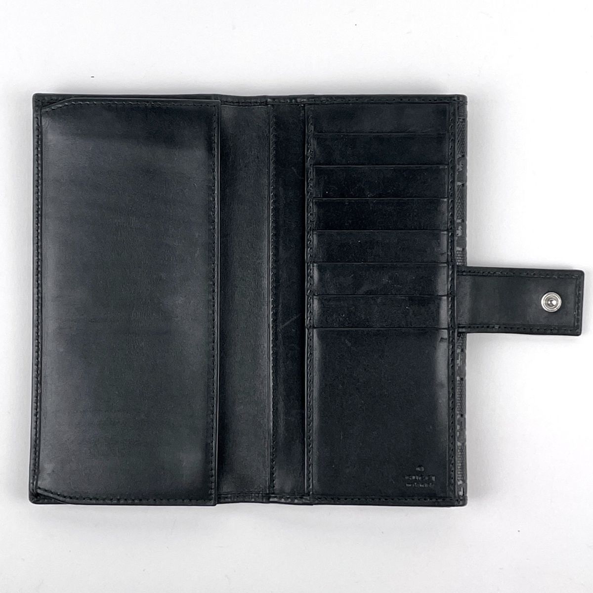 Gucci GG Supreme Bifold Wallet Pattern Black — view 7