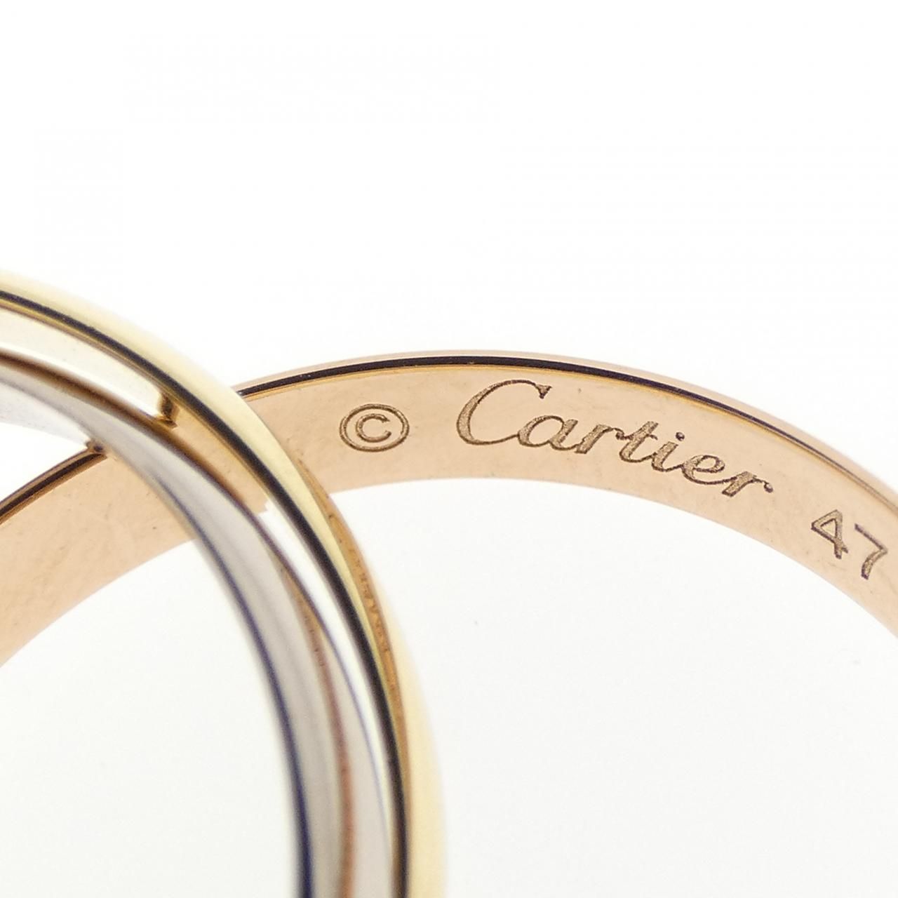 Cartier Trinity Ring Gold — view 4