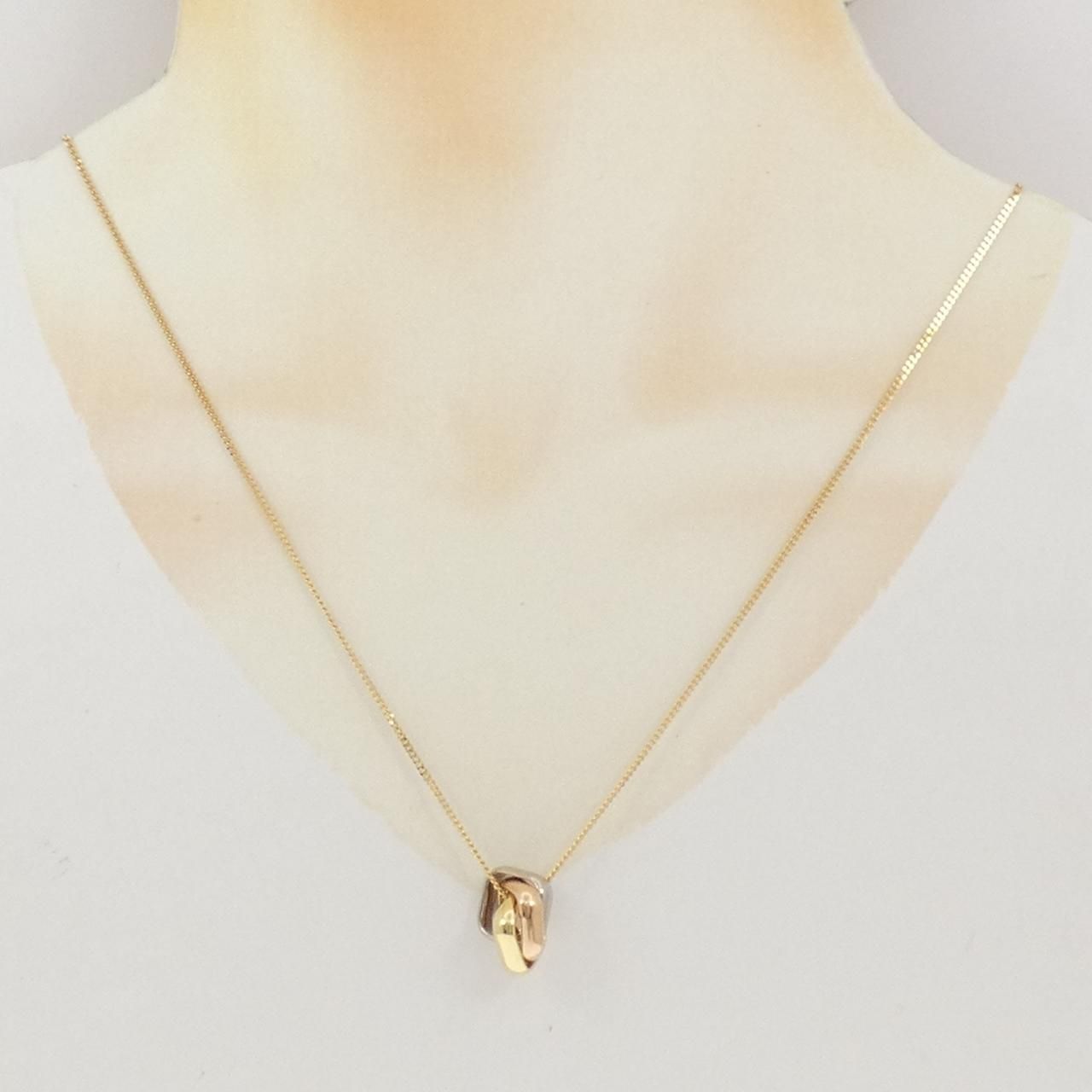 Cartier Trinity Necklace Gold — view 5
