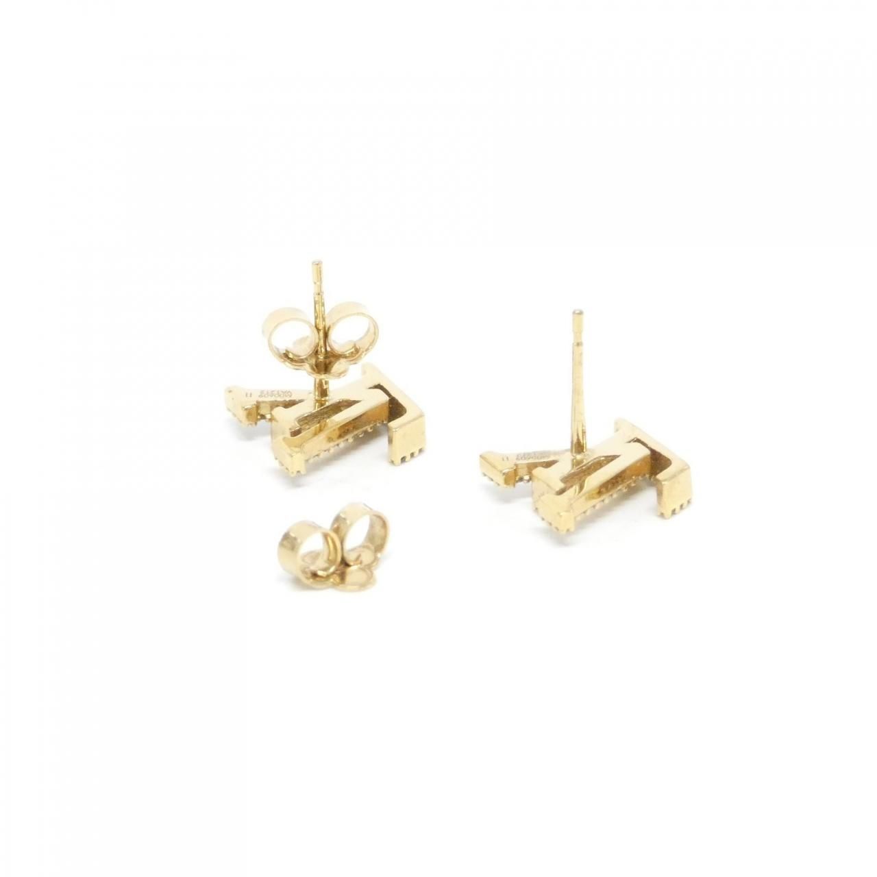Louis Vuitton Earrings LV Iconic Strass — view 3