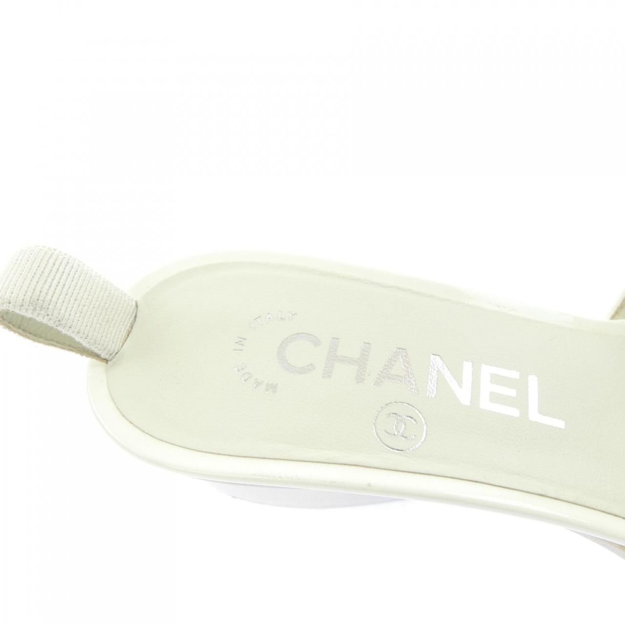 Chanel Sandals White — view 6