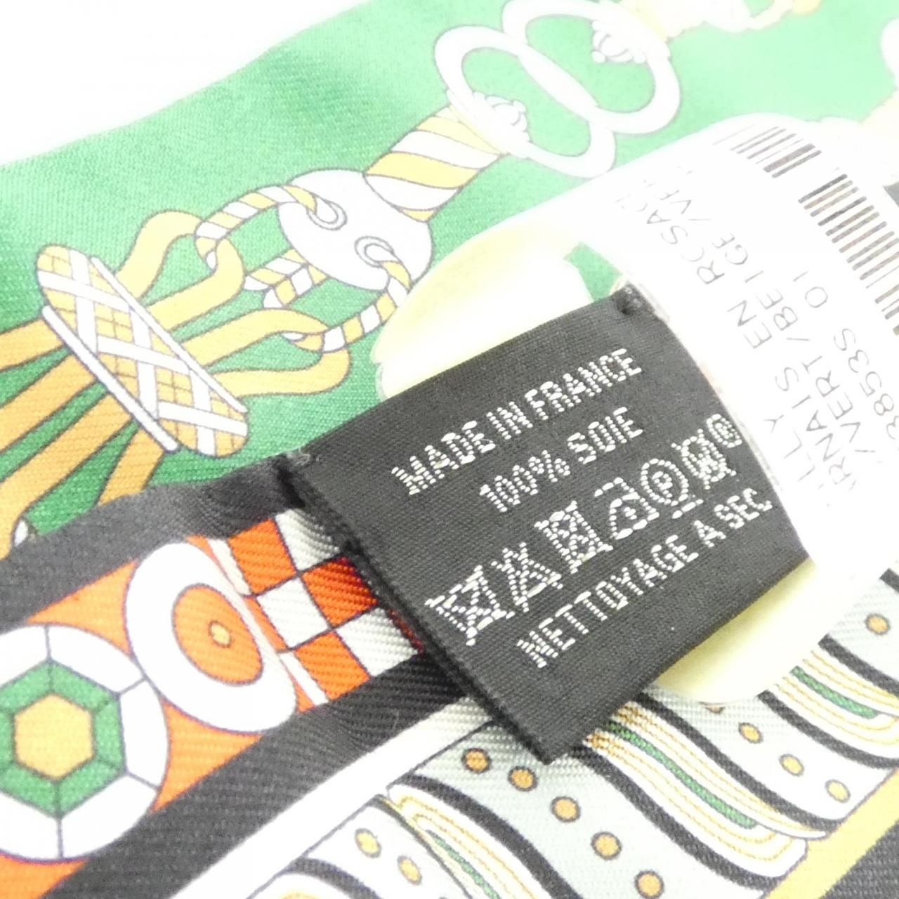 Hermes Harnais en Rosace Twilly Scarf — view 3