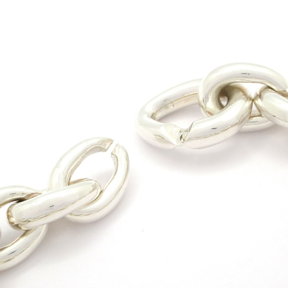 Hermes Bracelet Acrobat MM Silver 21 Links — view 5