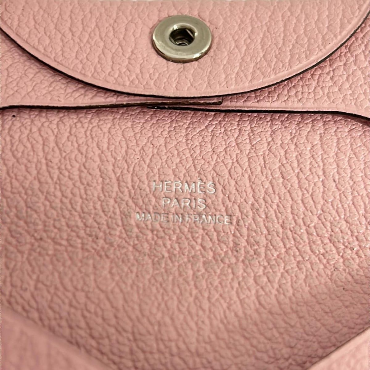 Hermes Coin Case Bastia Rose Sakura — view 5