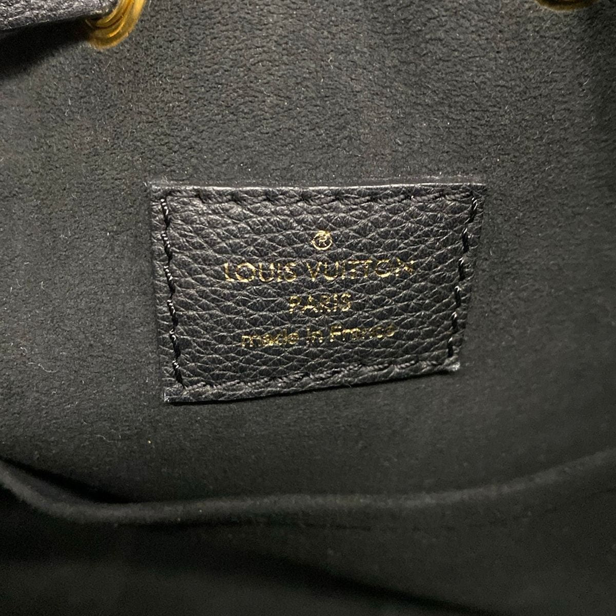 Louis Vuitton Shoulder Bag Lockme Bucket NV Noir Leather Cowhide — view 9