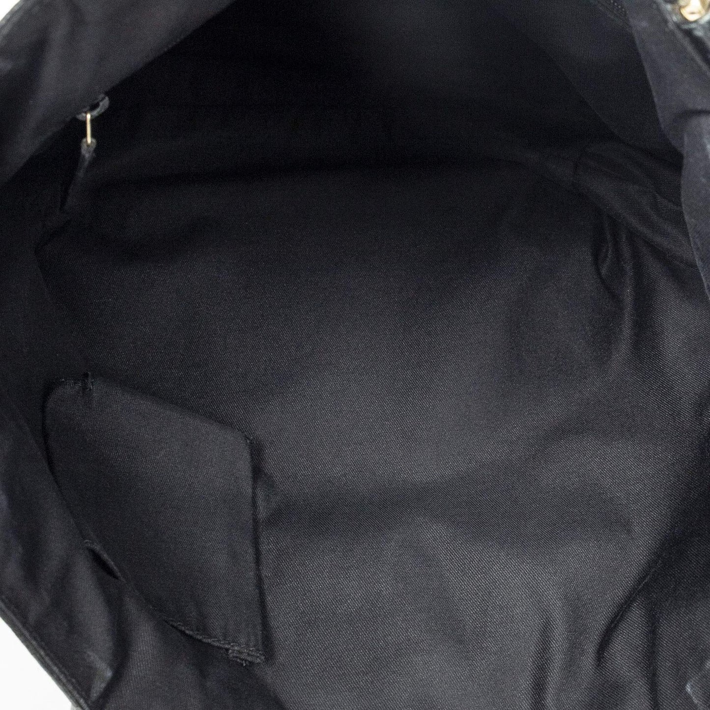 Gucci Small Abbey D Ring Tote Black GG Canvas — view 9