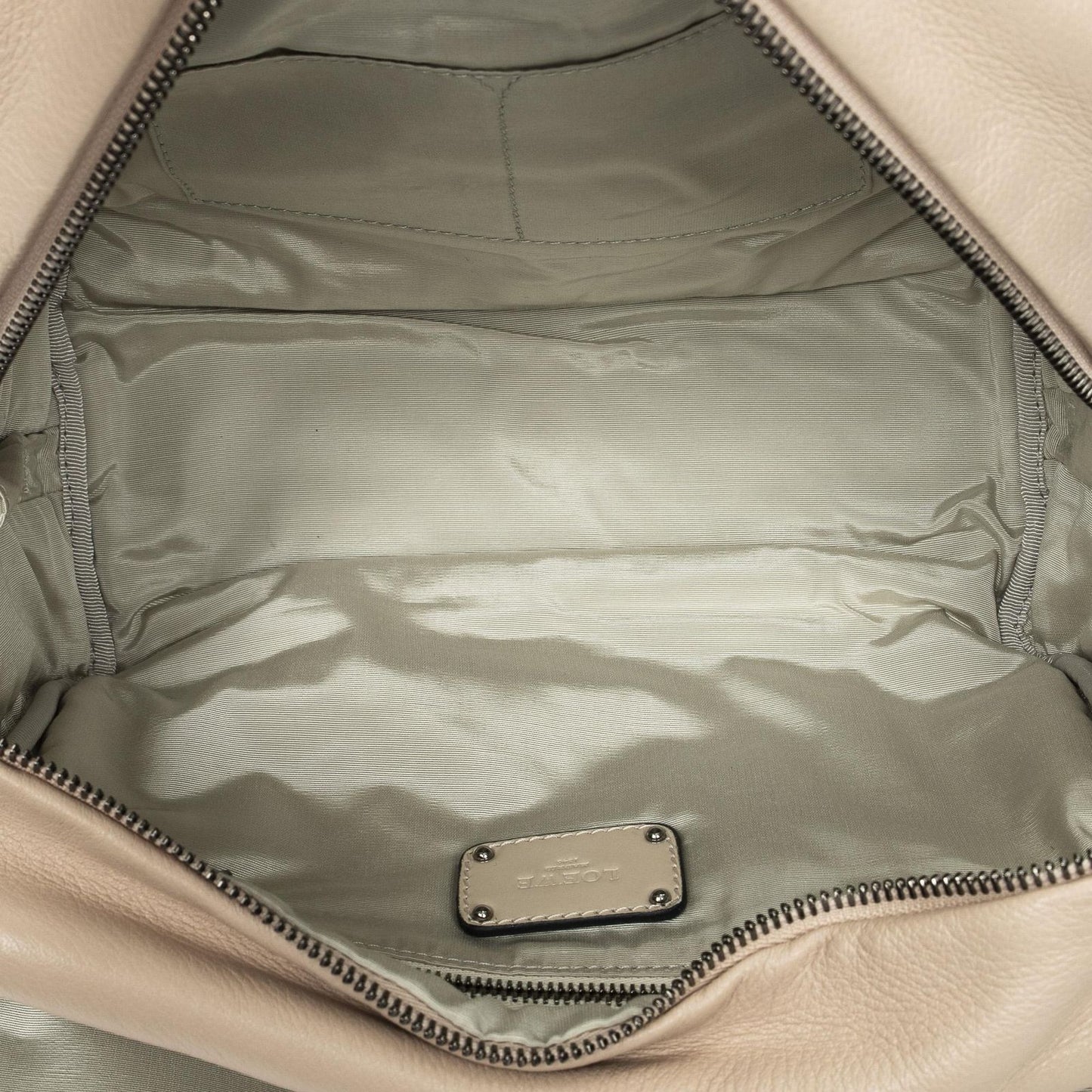 Loewe Loralite Pink Gray Calfskin Leather Messenger — view 9