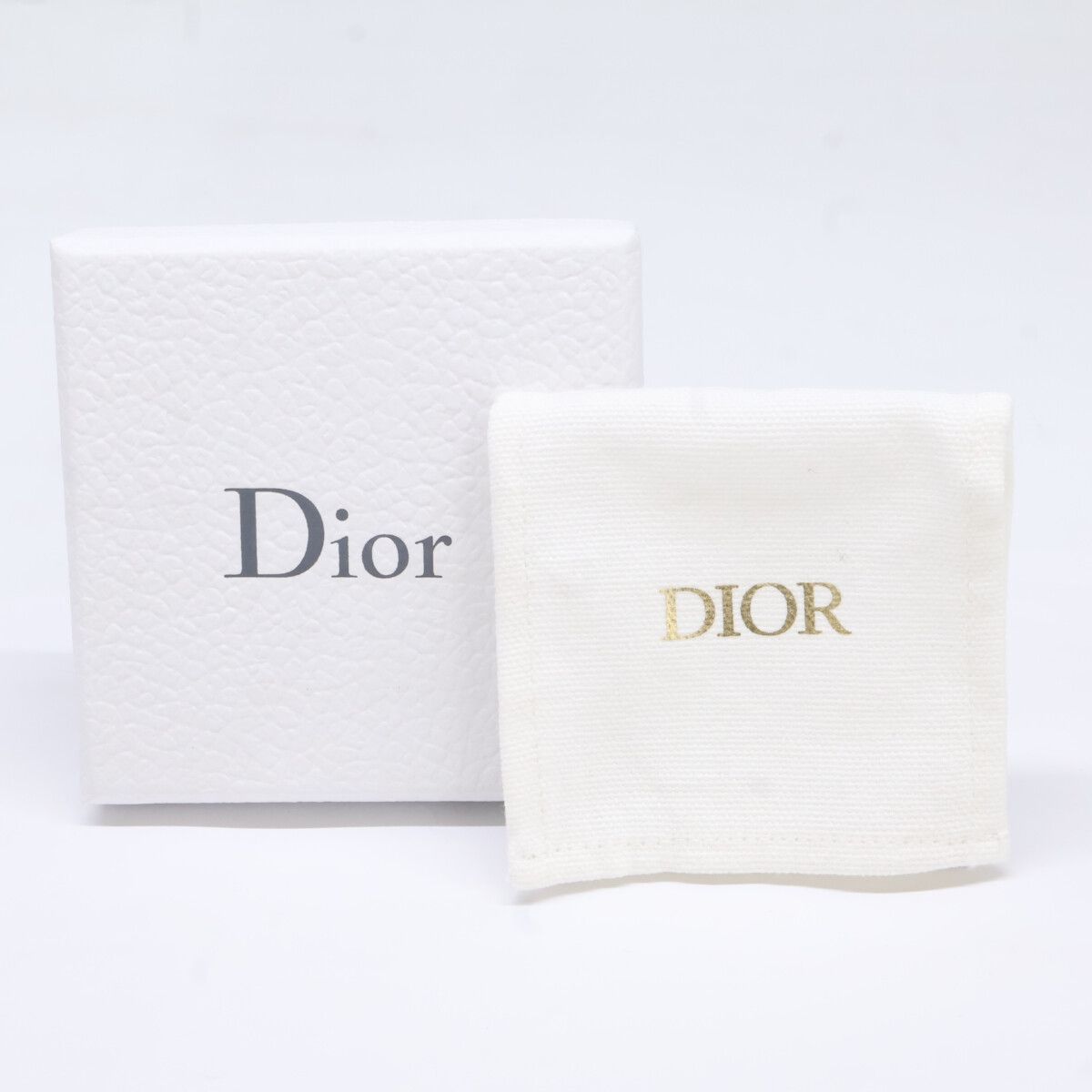 Dior CD Logo Rhinestone Stud Earring — view 7