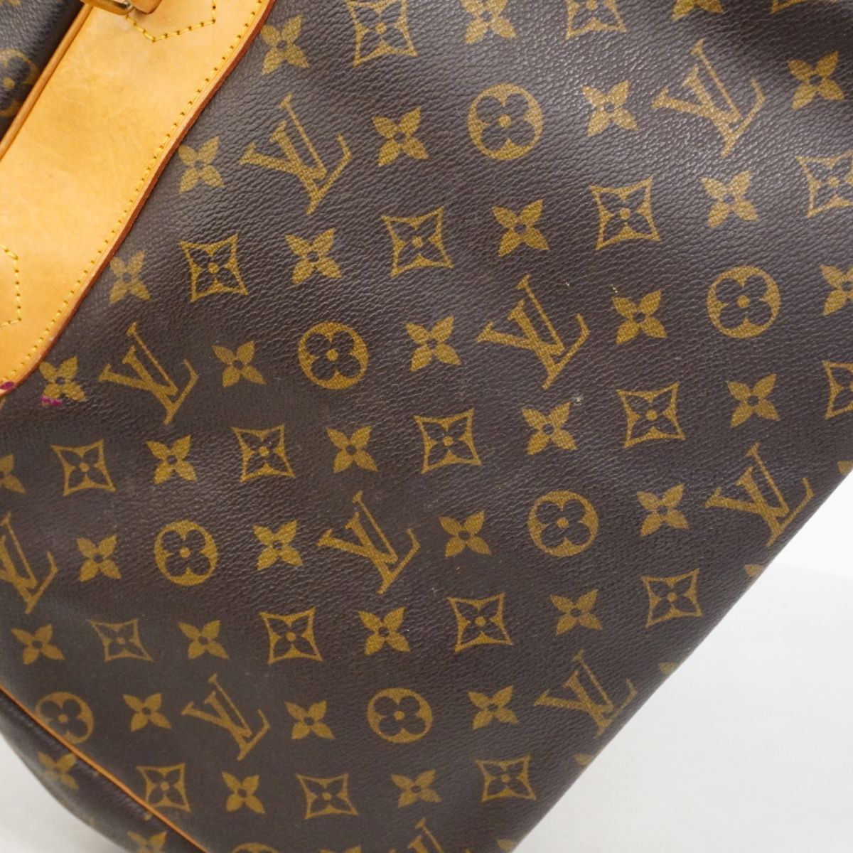 Louis Vuitton Handbag Monogram Deauville Brown — view 9