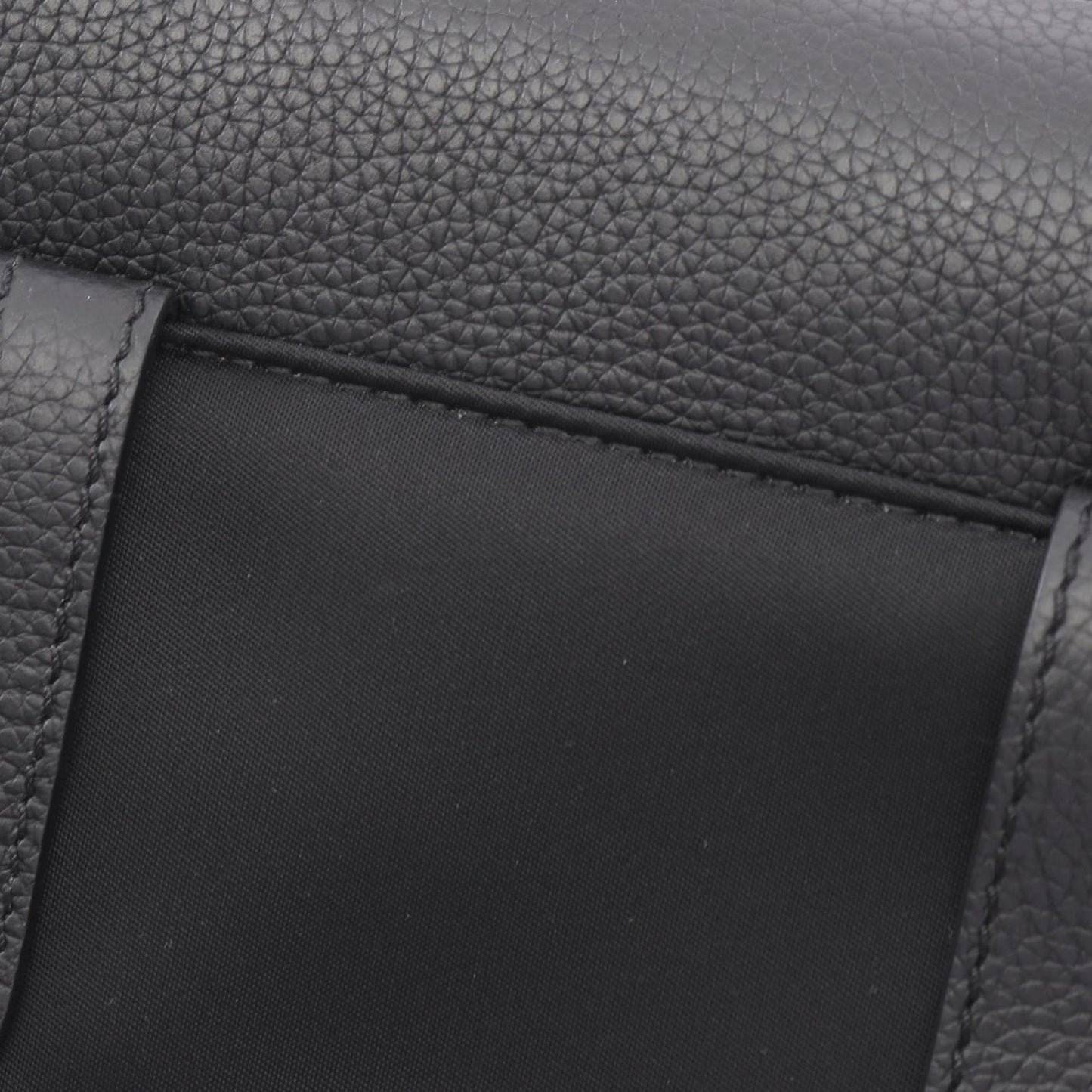 Dior Shoulder Bag Sacai Saddle Black Nylon Leather Mini — view 6
