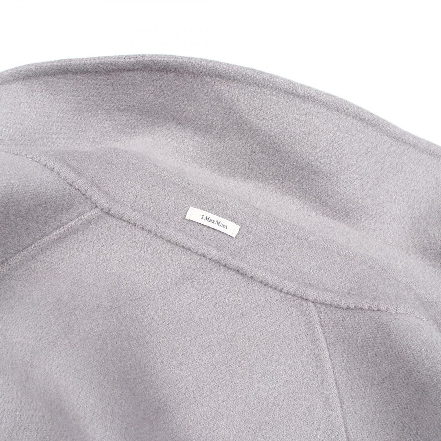 Max Mara S 'S Gray Wool Coat — view 6