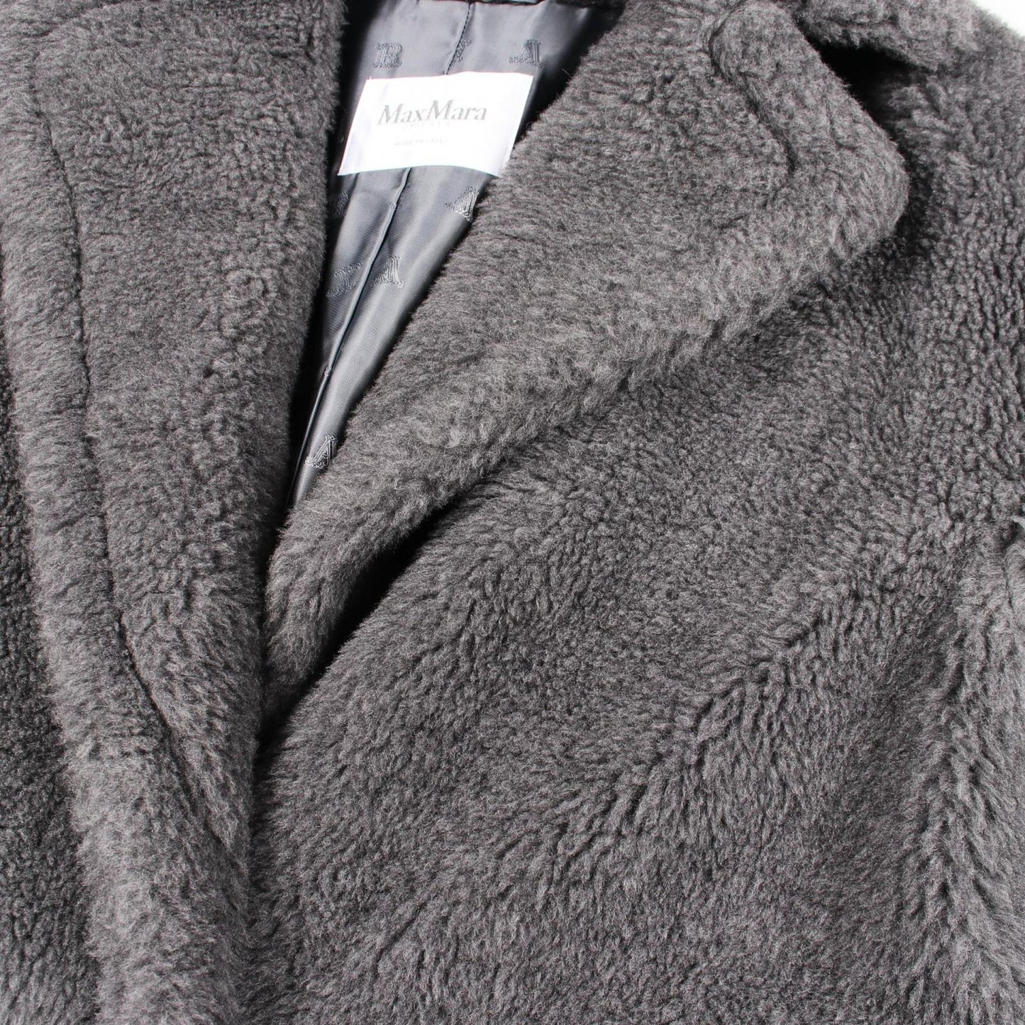 Max Mara Kadiak Teddy Bear Wool Coat — view 6