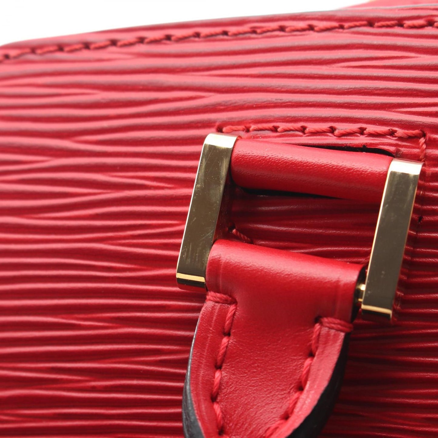 Louis Vuitton Handbag Pont Neuf Castilian Red Leather — view 8