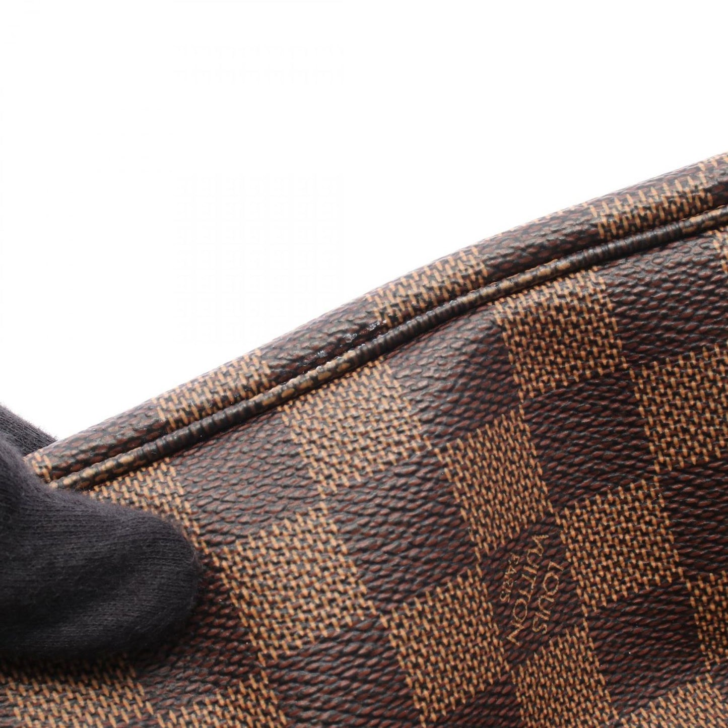 Louis Vuitton Tote Neverfull MM Canvas Leather — view 9