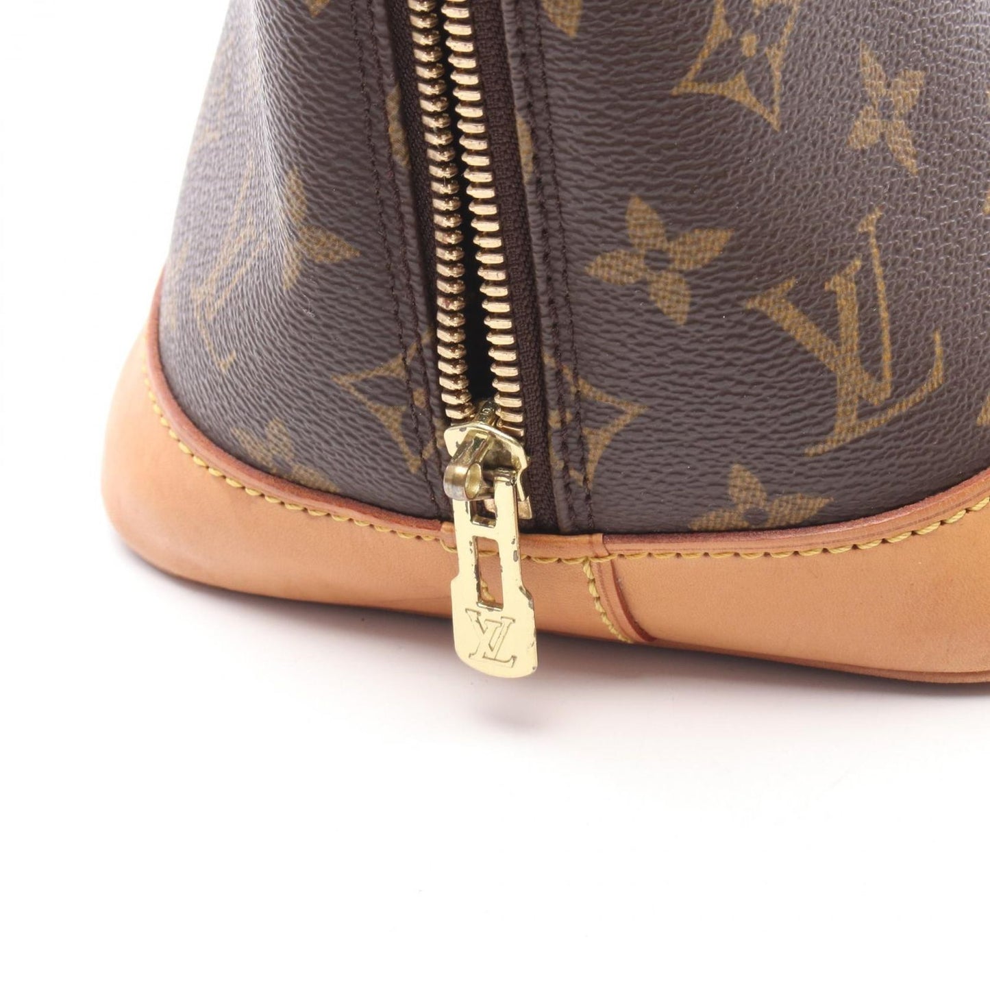 Louis Vuitton Handbag Alma PM Canvas Leather — view 9