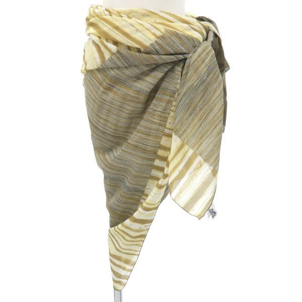 Hermes Pareo Skirt Khaki — view 9