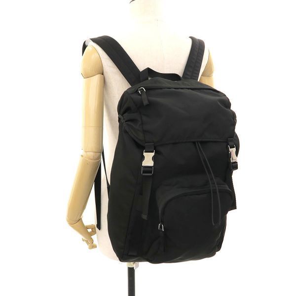 Prada Nylon Backpack Black — view 9