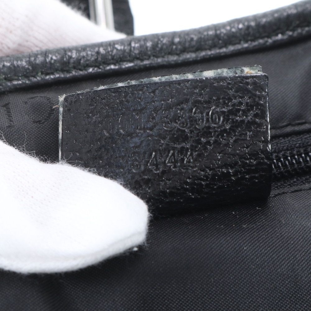 Gucci Jackie 001 Leather Shoulder Bag Tote Hand Black — view 9