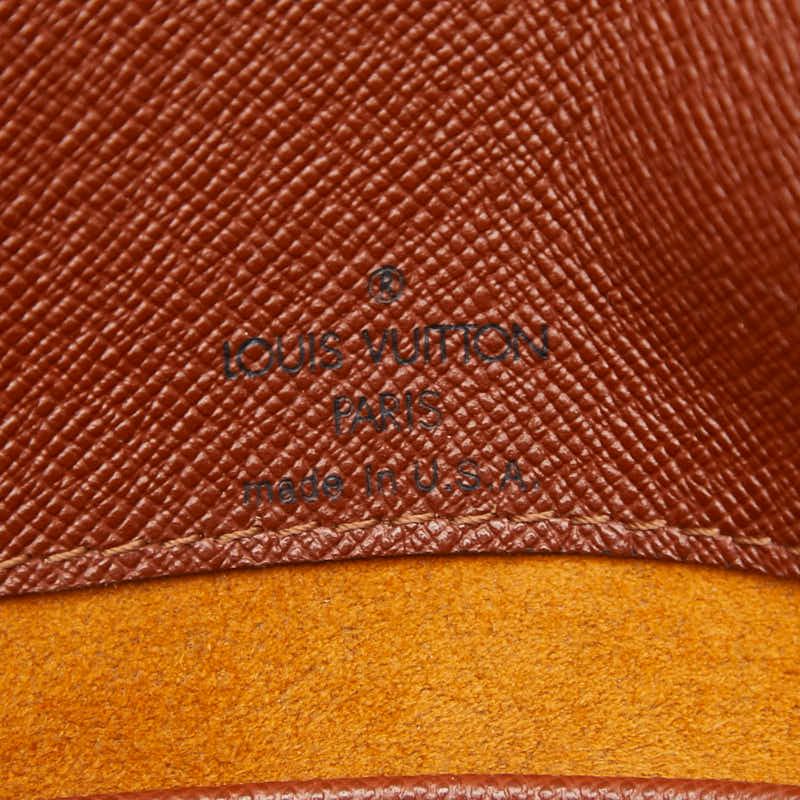 Louis Vuitton Monogram Musette Tango Short Shoulder Bag Brown Leather — view 9