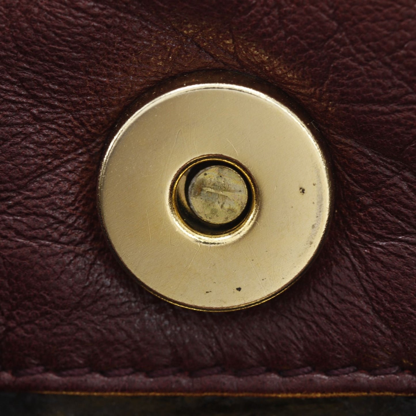 Loewe Anagram Vintage Leather Red Shoulder — view 9