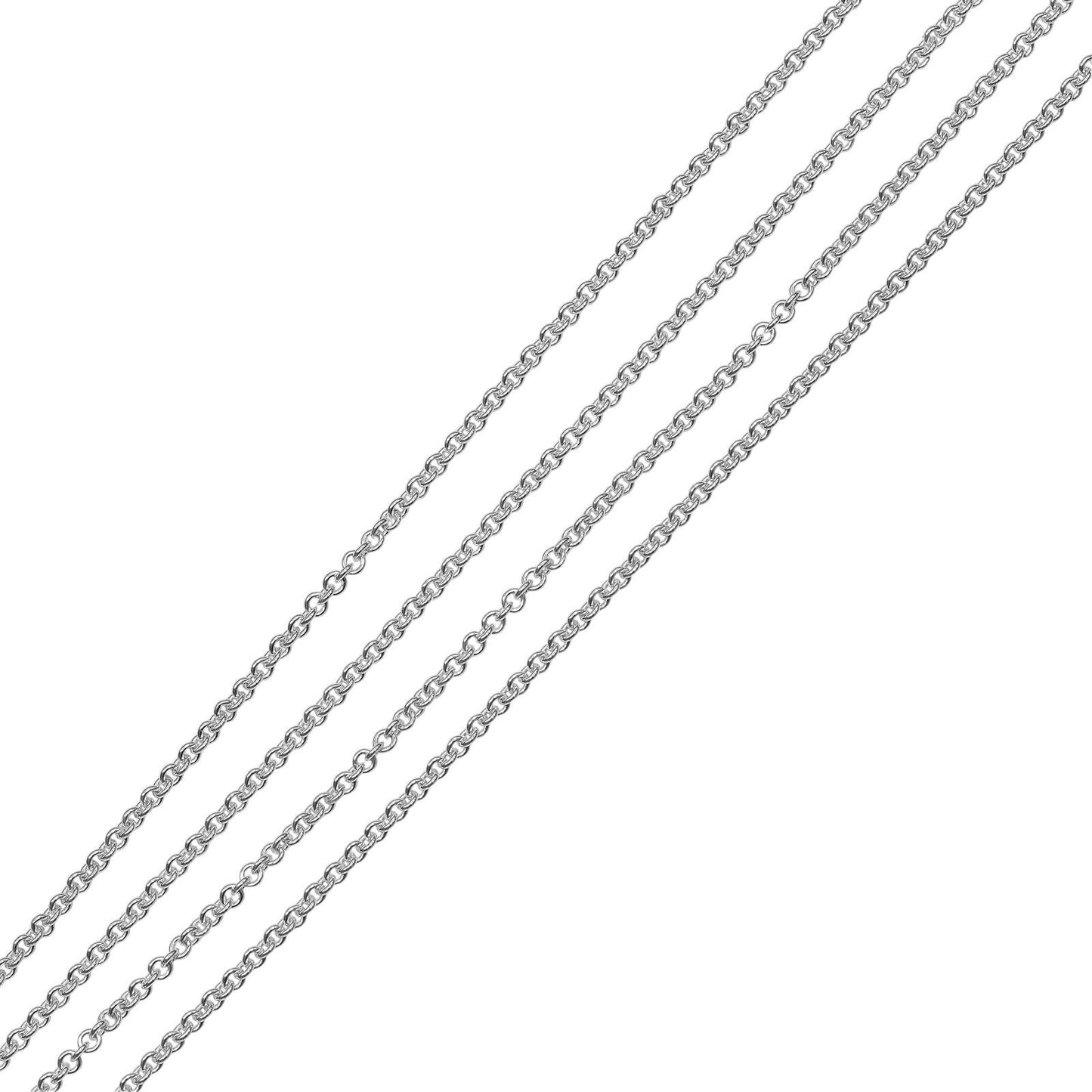 Tiffany & Co Infinity Double Chain 925 Sterling Silver Necklace — view 7