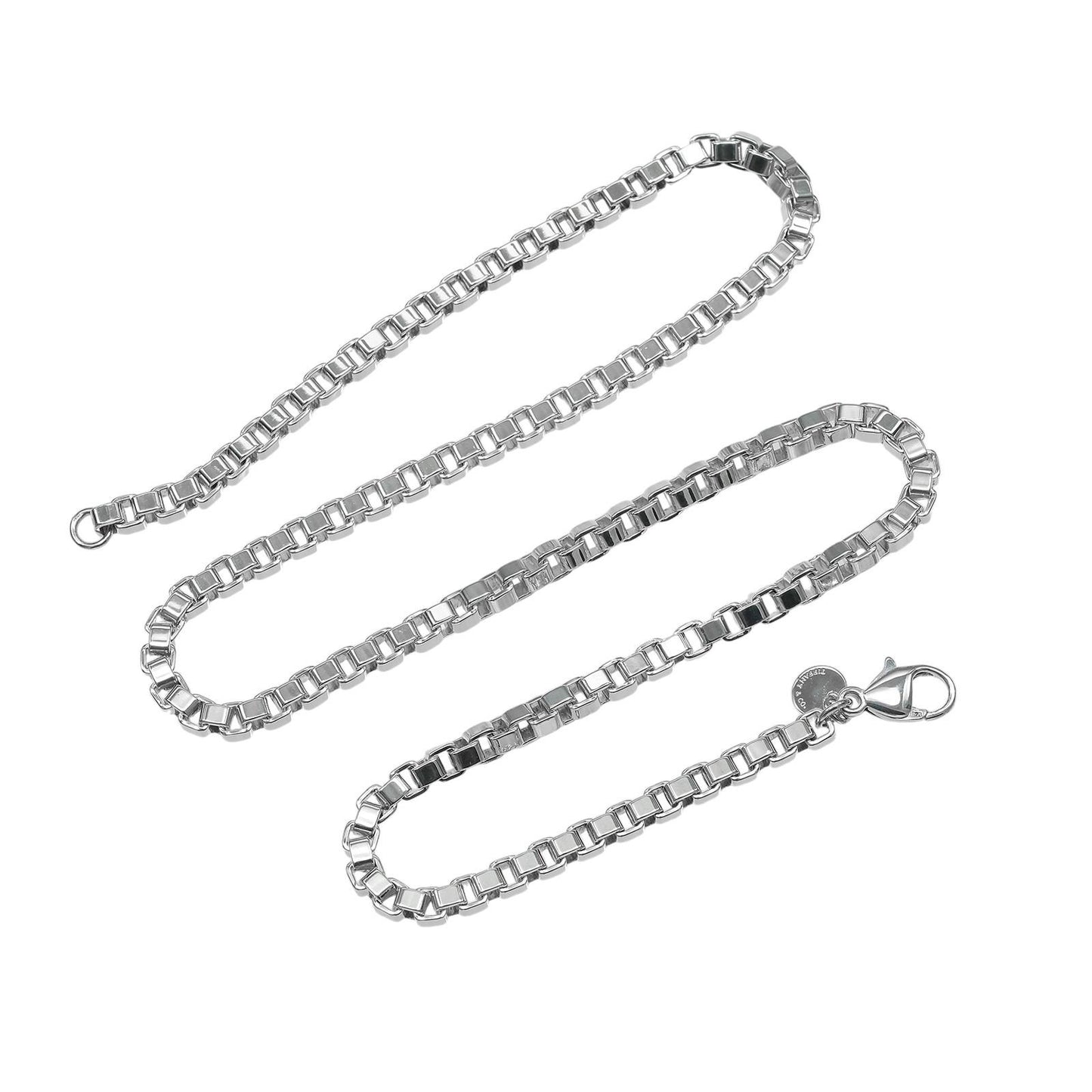 Tiffany & Co Venetian 46 cm 925 Sterling Silver Necklace — view 8