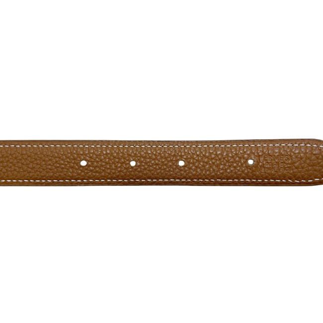 Hermes Belt Only Black Brown Gold Waist 76 cm Leather Box Calf Taurillon — view 9
