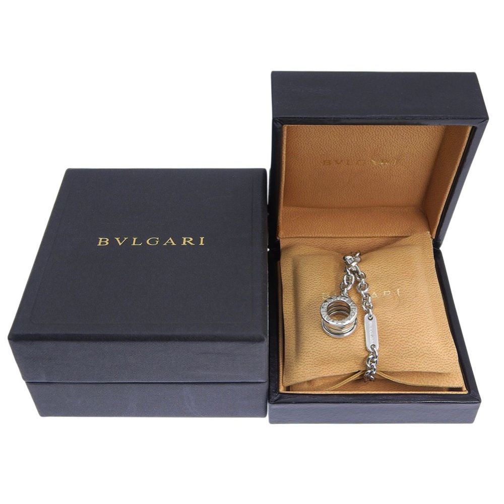 Bvlgari B-zero One Key Chain Key Charm 925 Sterling Silver Key Holder — view 6