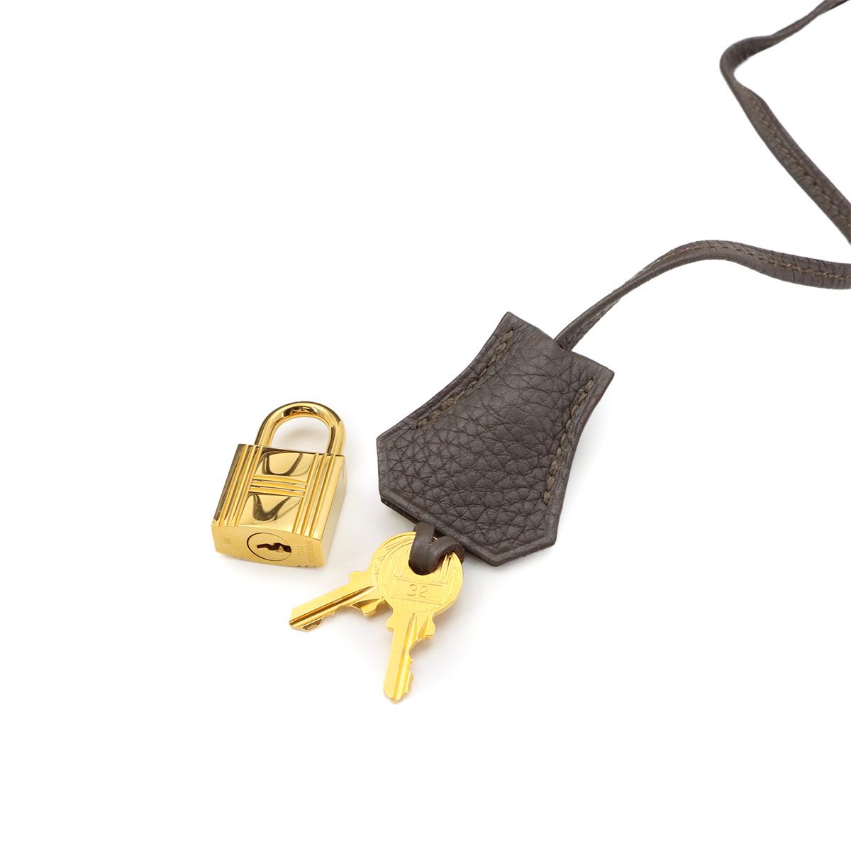Hermes Birkin 35 Togo Etain Hand Bag Gold — view 8