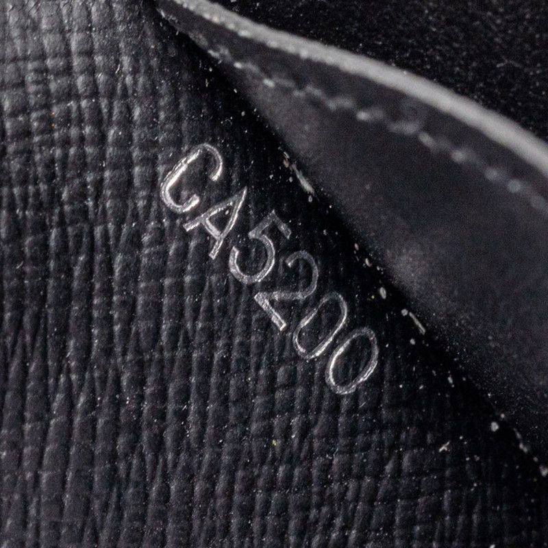 Louis Vuitton Monogram Eclipse Portefeuille Brazza Wallet Black Gray Leather — view 7