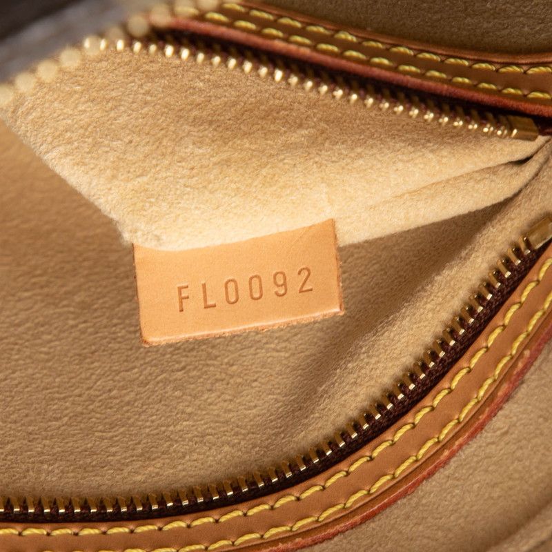 Louis Vuitton Monogram Looping MM Shoulder Bag Brown Leather — view 6