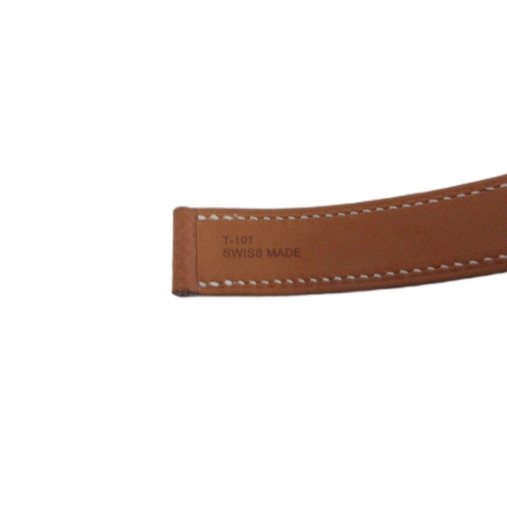 Hermes Leather Bracelet Watch Brown — view 9