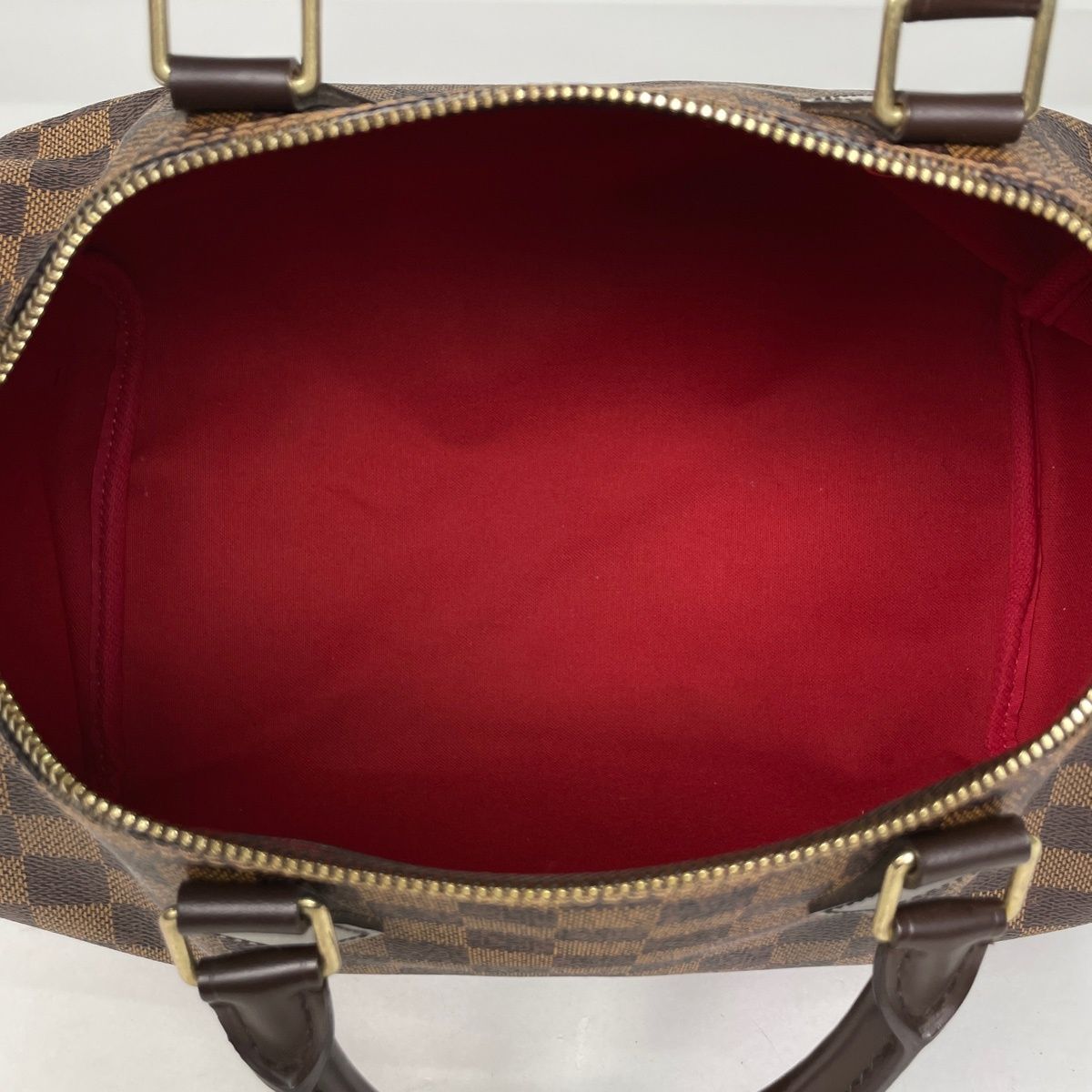 Louis Vuitton Speedy 30 Boston Handbag Damier Brown — view 9