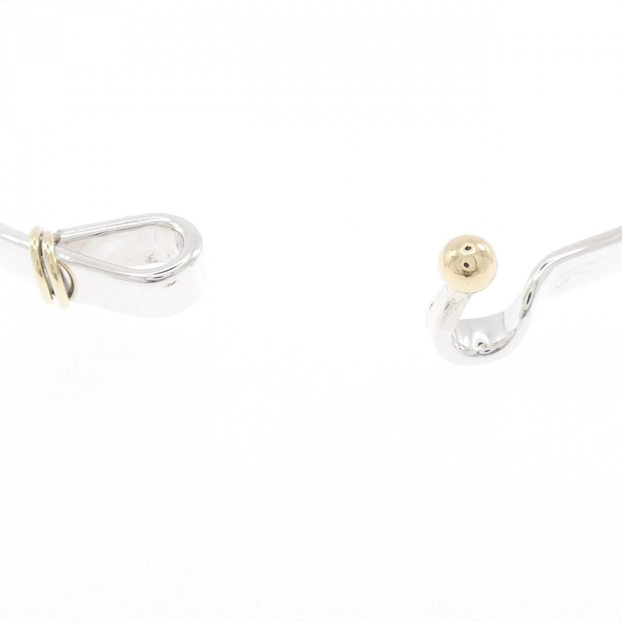 Tiffany & Co Vintage Hook Eye Bangle Bracelet — view 3