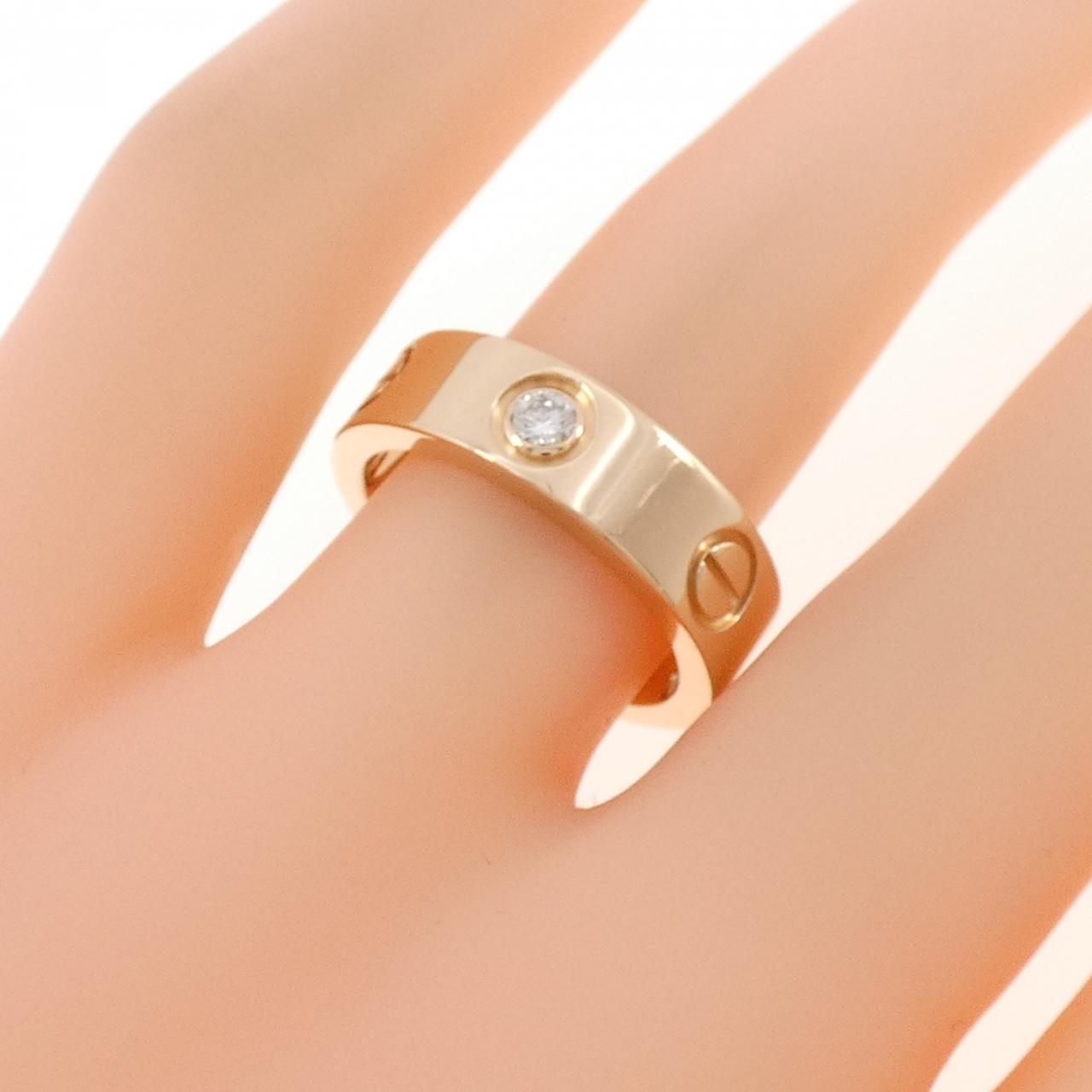Cartier Love Half Diamond Ring — view 5