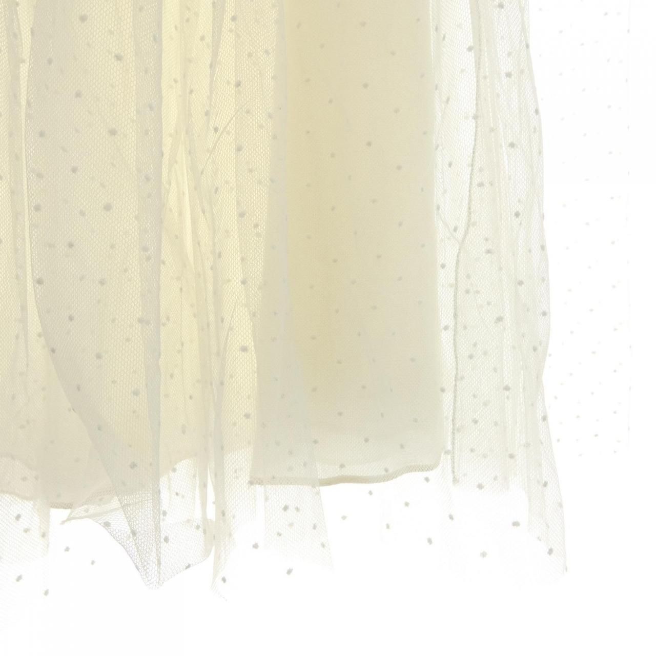 Dior Pleated Midi Skirt Plume — view 6