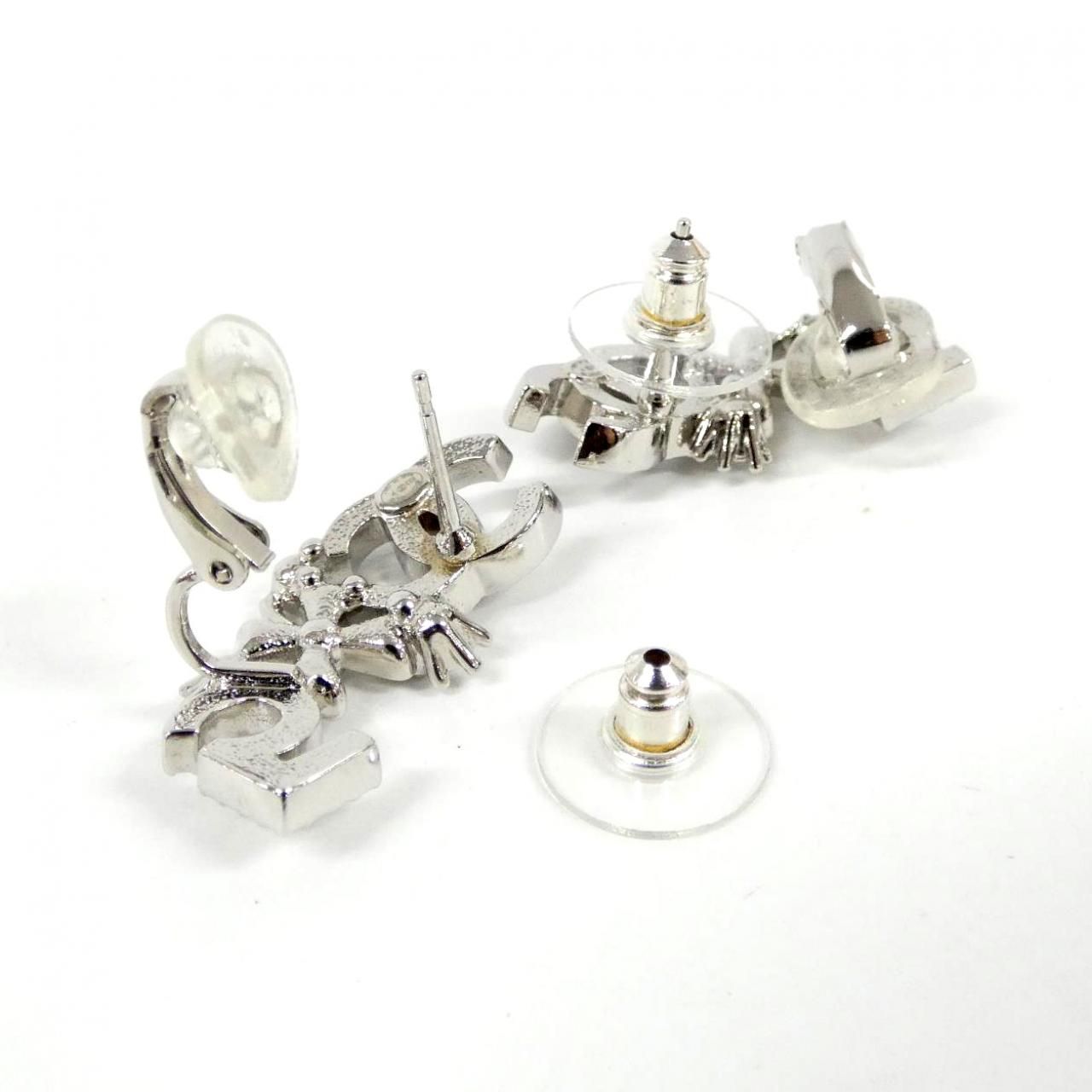 Chanel Earrings Silver — view 3