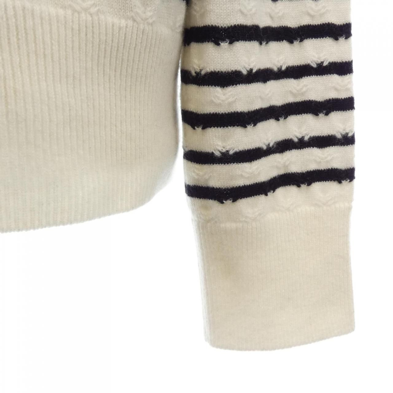 Chanel Knit Sweater White — view 7