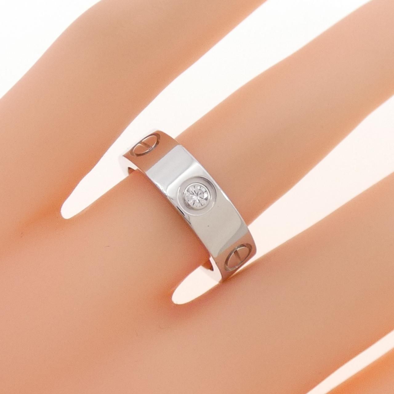 Cartier Love Half Diamond Ring — view 4