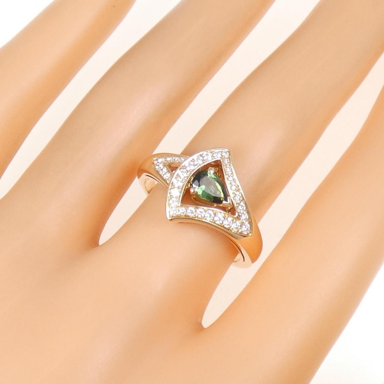 Bvlgari Tourmaline Ring Gold — view 5
