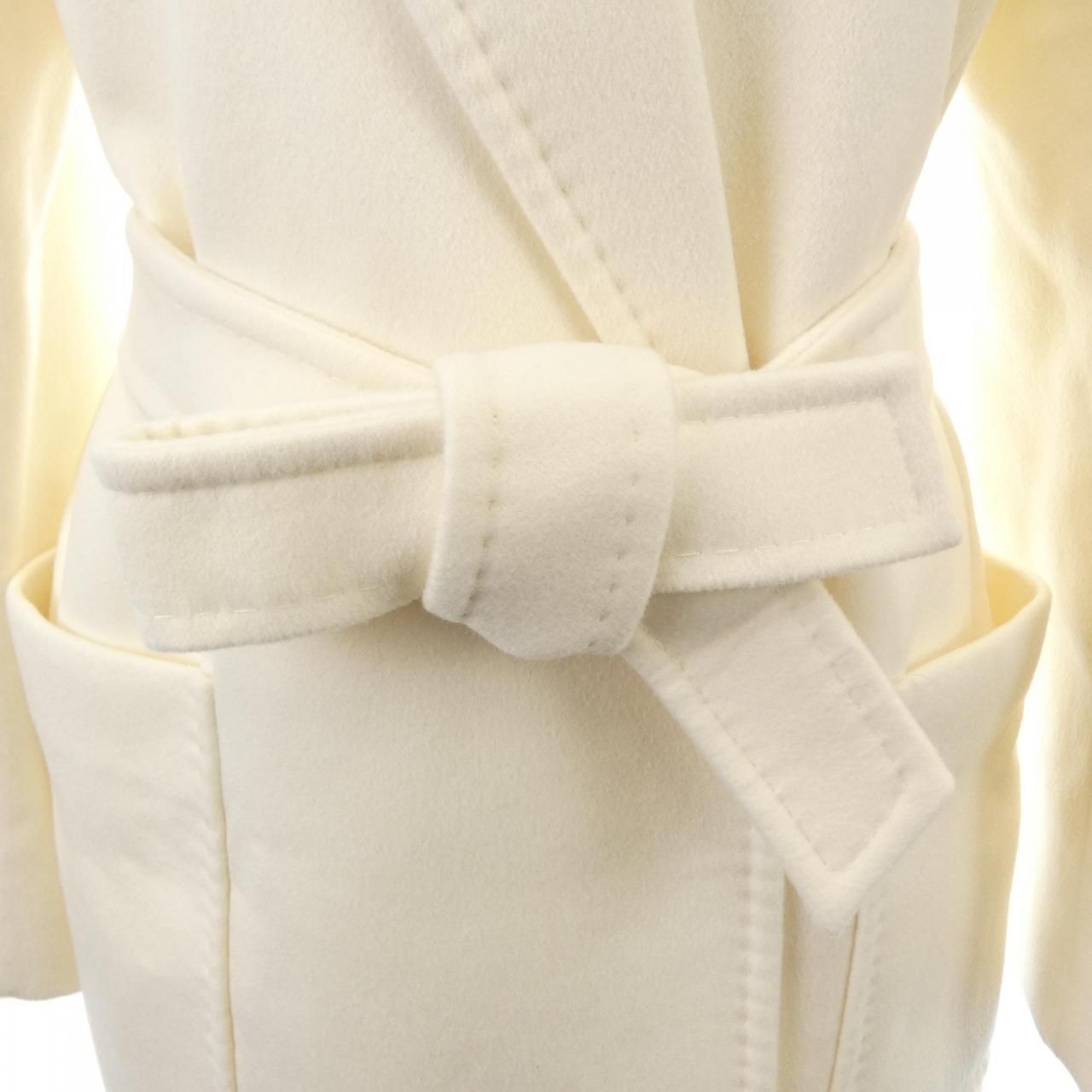 Max Mara Coat White — view 7