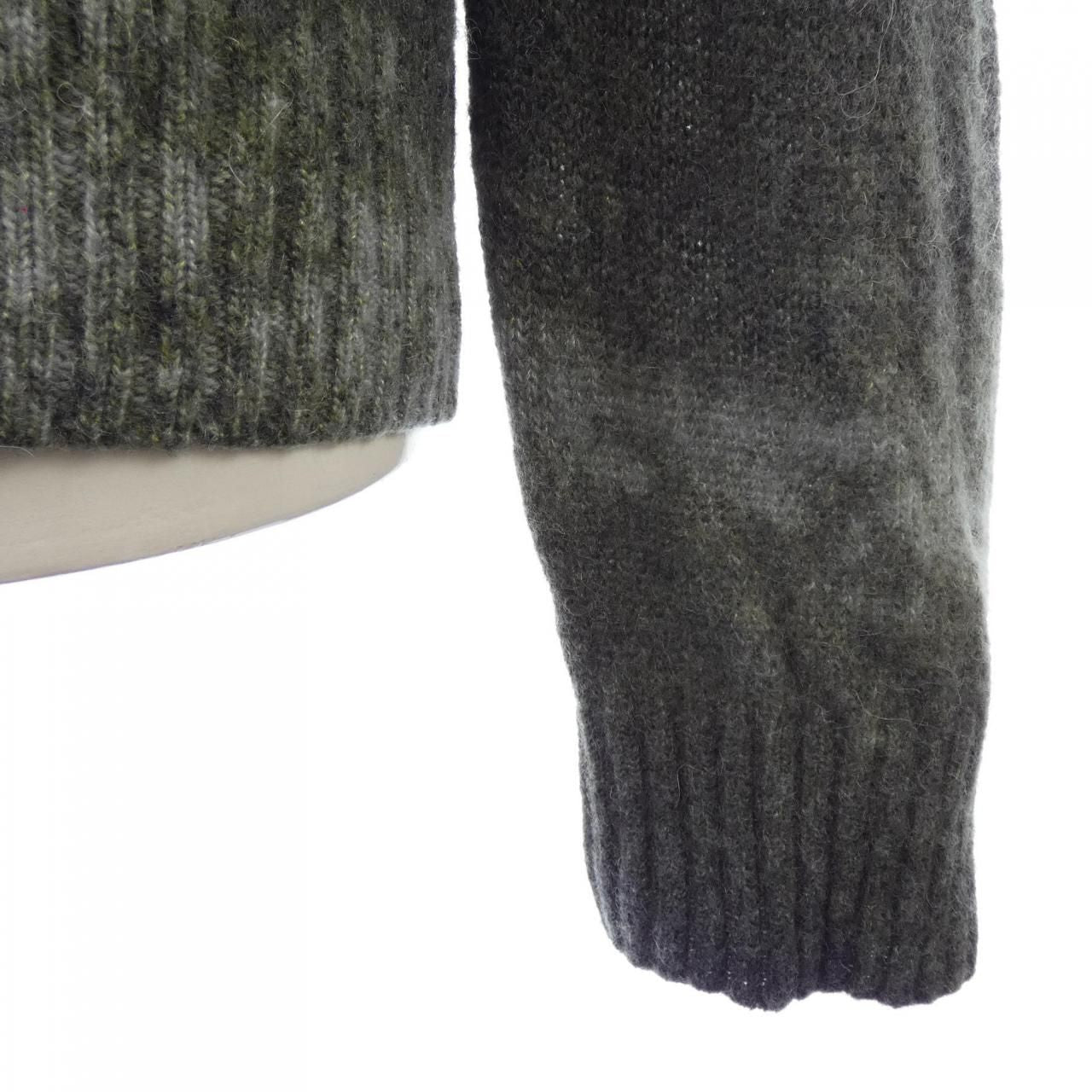 Hermes Knit Sweater Khaki — view 6