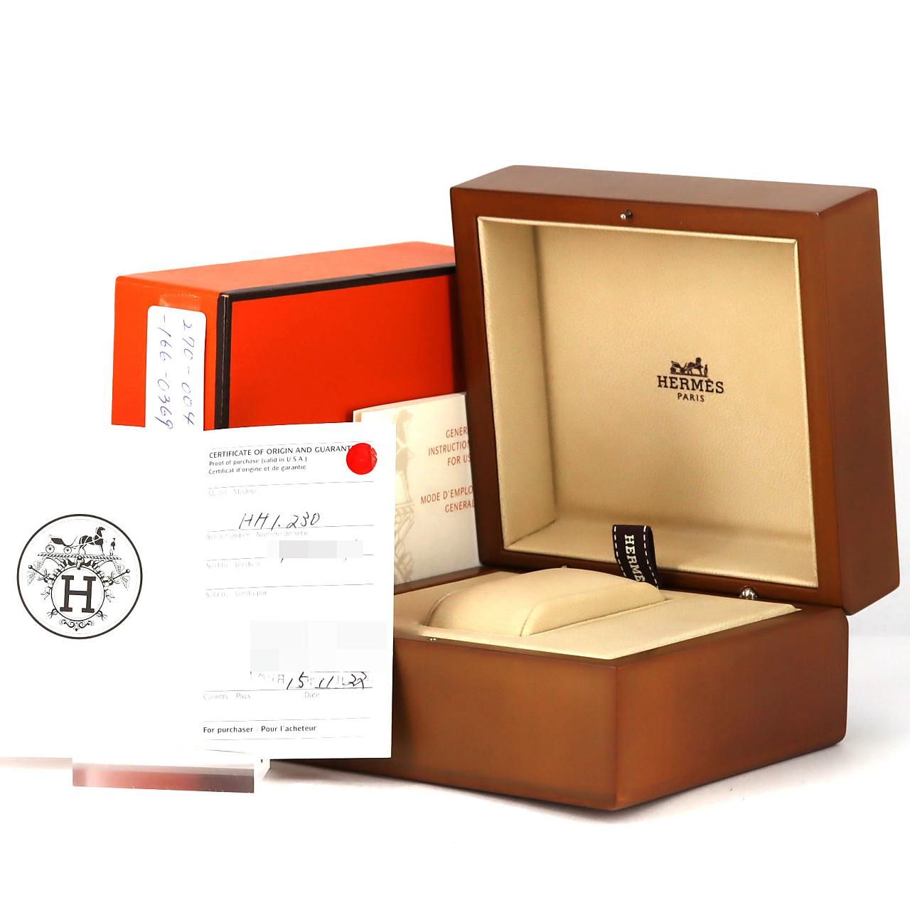 Hermes Watch D SS Quartz — view 7