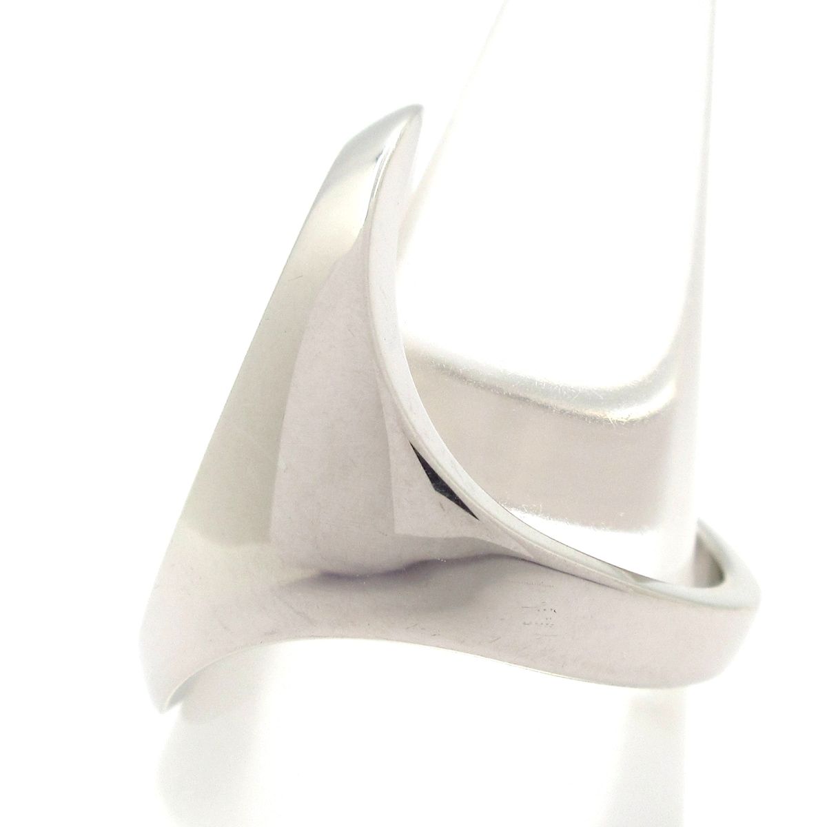 Hermes Ring 53 Chaine D'ancre Verso Silver Black — view 7