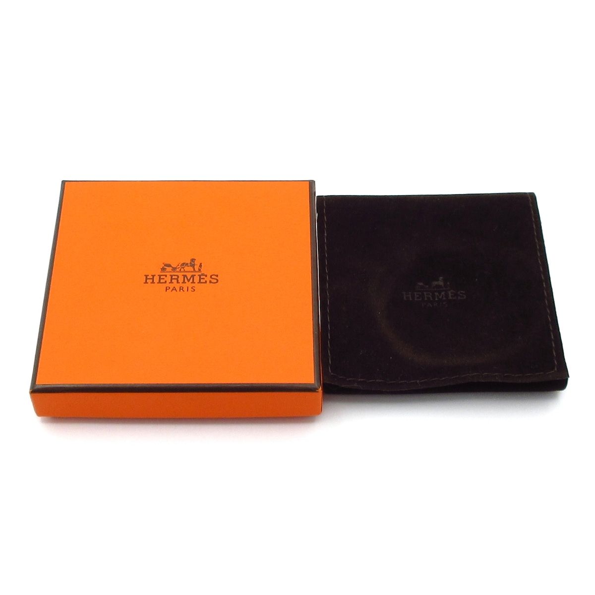 Hermes Bangle Click Pink Gold Orange Bracelet — view 7