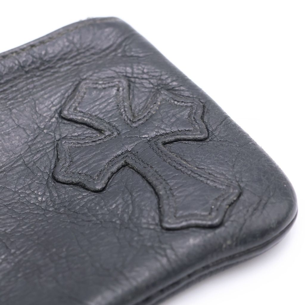 Chrome Hearts Zpr Chng Purse Change Cross Patch Daga Zip Coin Case — view 6
